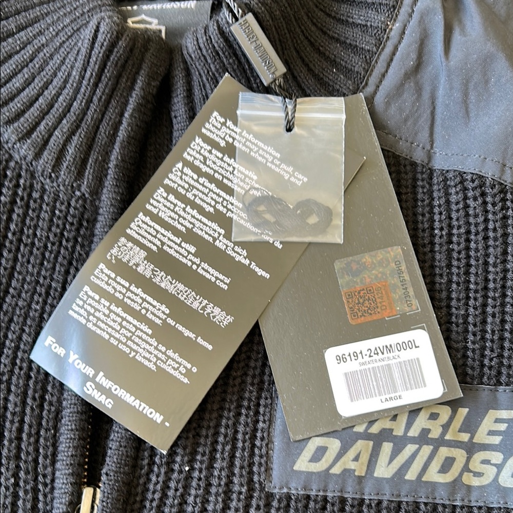 Harley-Davidson Men's Black Sweater - Picture 7 of 13